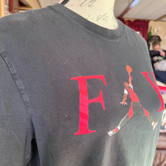 Jordan Fly Jumpman Mens Active Shirts & Tees - Picture 5 of 16